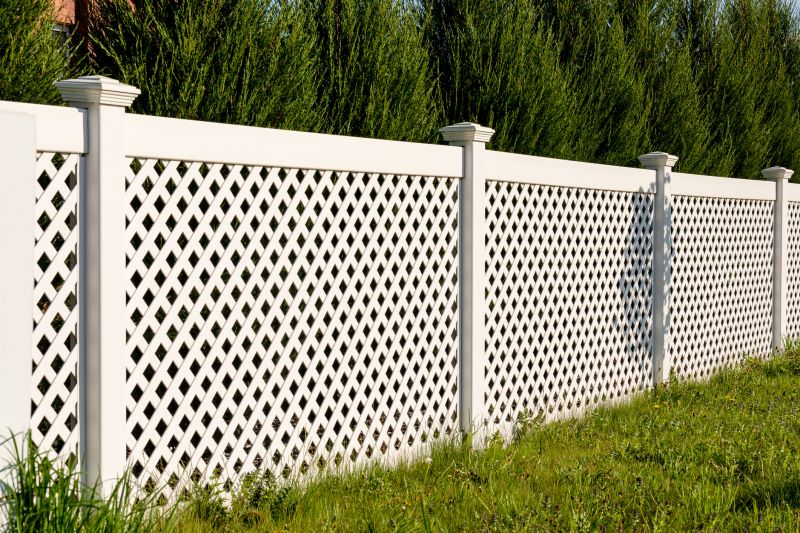 Pvc Lattice Fence Installation